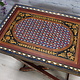 wood coffee table tea table orient Bohemian Trolley Folding table Tray table laptop table No-5