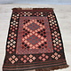 105x80  cm  oriental Handmade nomadic  kilim from north Afghanistan  5