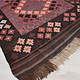 105x80  cm  oriental Handmade nomadic  kilim from north Afghanistan  5