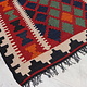 85x80  cm  oriental Handmade nomadic  kilim from north Afghanistan   - 9