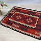 92x70  cm  oriental Handmade nomadic  kilim from north Afghanistan   - 10