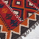 90x76  cm  oriental Handmade nomadic  kilim from north Afghanistan   - 11