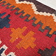 90x76  cm  oriental Handmade nomadic  kilim from north Afghanistan   - 11