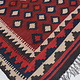 96x60  cm  oriental Handmade nomadic  kilim from north Afghanistan   - 14