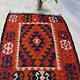 100x90  cm  oriental Handmade nomadic  kilim from north Afghanistan   - 16