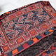 115x92 cm Antik orient Afshar Sumakh Khorjin mafrash Teppich nomaden cushion Doppeltasche Satteltasche Torba Afghanistan Nr: 21