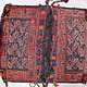 115x92 cm Antik orient Afshar Sumakh Khorjin mafrash Teppich nomaden cushion Doppeltasche Satteltasche Torba Afghanistan Nr: 21