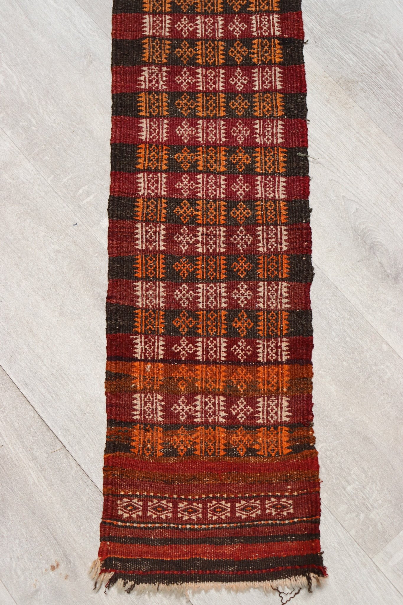 265x29 cm  antique tribal Nomadic Baluch nomads belotsch sumakh Balouch Vintage Kilim rug from Afghanistan No-22/PK-27