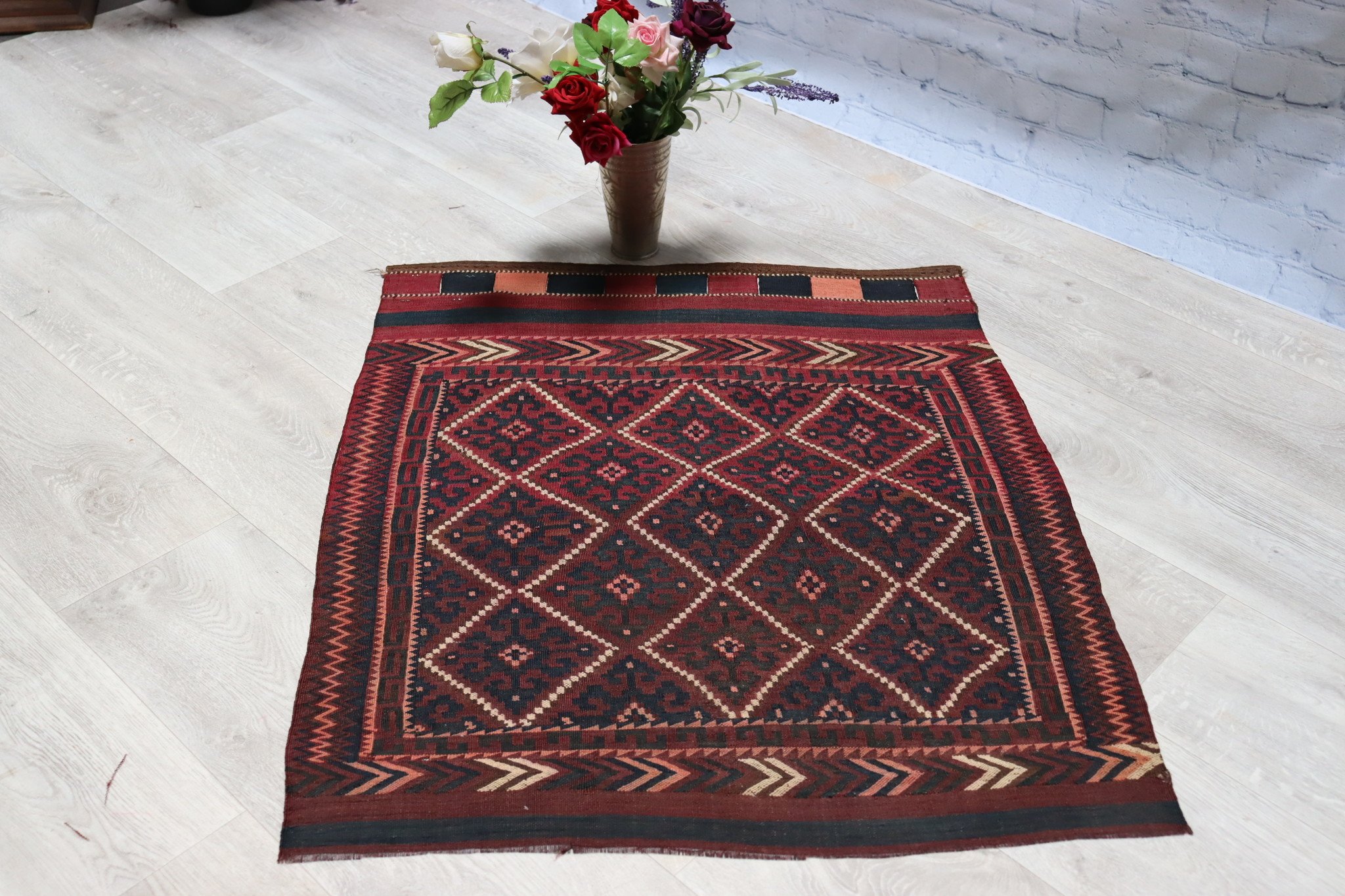 85x75 cmantique tribal Nomadic Baluch nomads belotsch sumakh Balouch Vintage Kilim Tataren rug from Afghanistan No.49