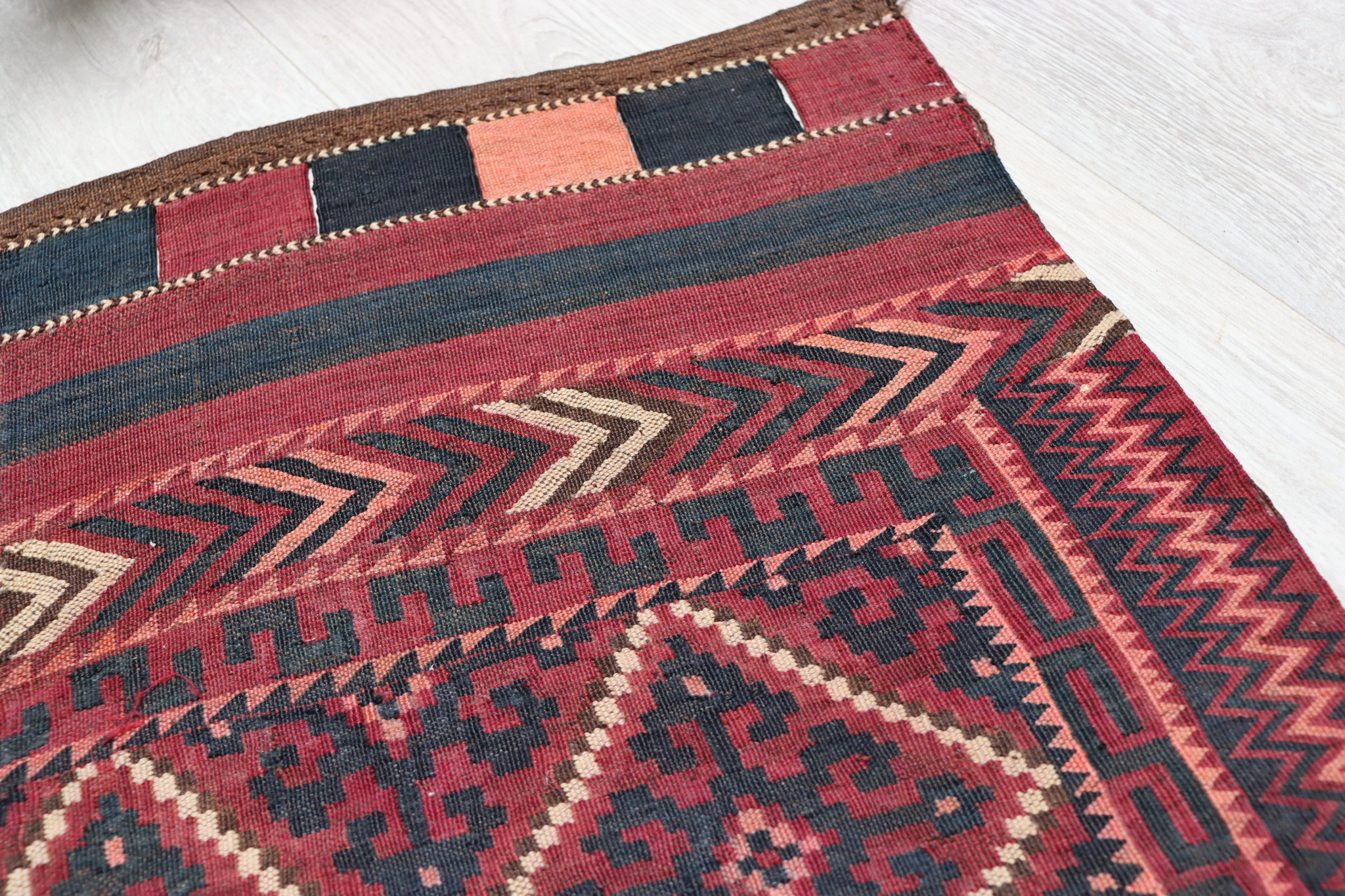 85x75 cmantique tribal Nomadic Baluch nomads belotsch sumakh Balouch Vintage Kilim Tataren rug from Afghanistan No.49