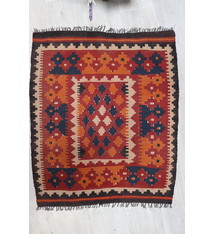 97x83 cm  oriental Handmade nomadic  kilim from north Afghanistan No:  -33
