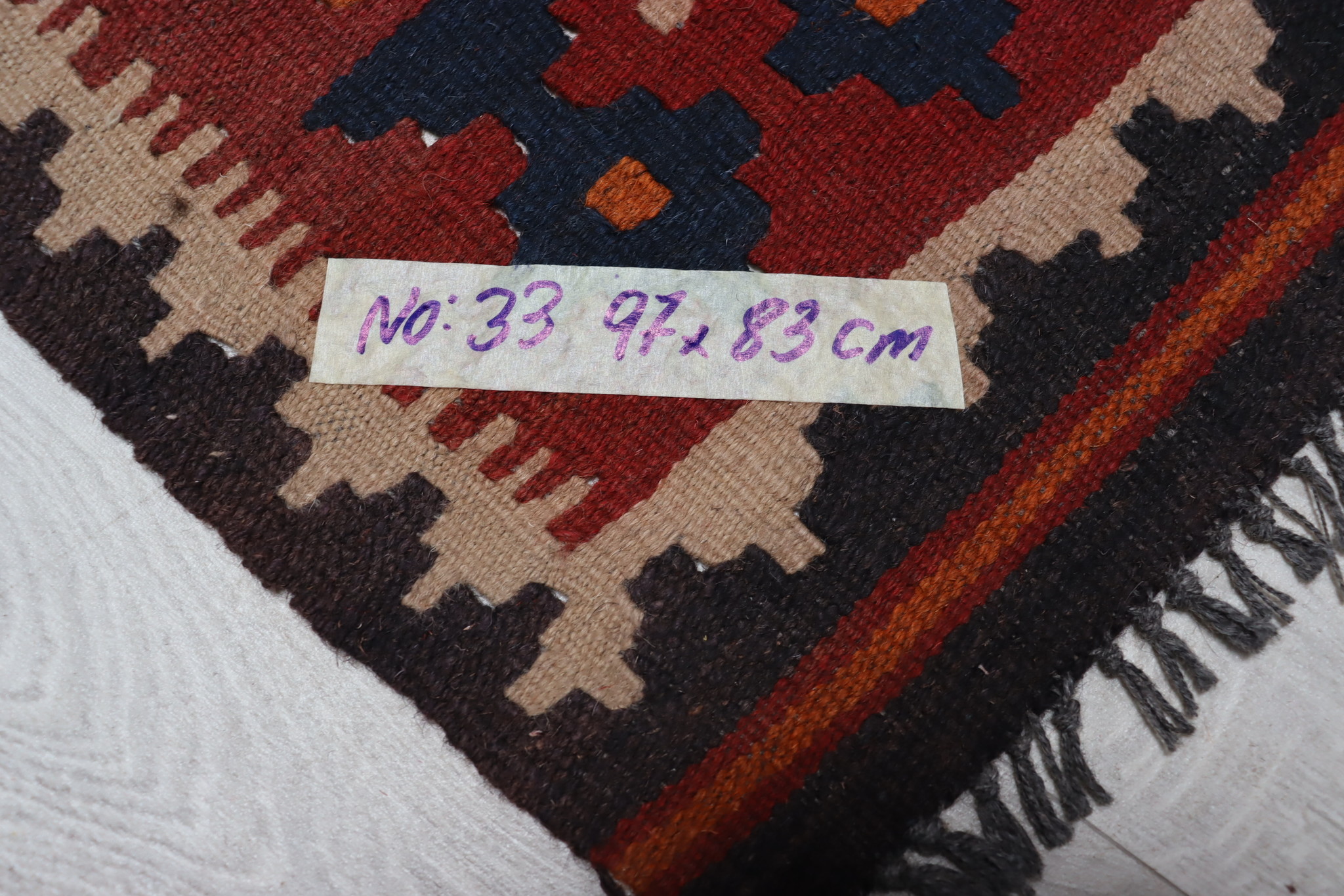 97x83 cm afghan maimana kelim Nr.  - 33