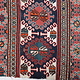 100x50 cm Antik orient handgewebte Teppich Nomaden Keim Shahsavan sumakh mafrash front Vorderseite Nr- 35