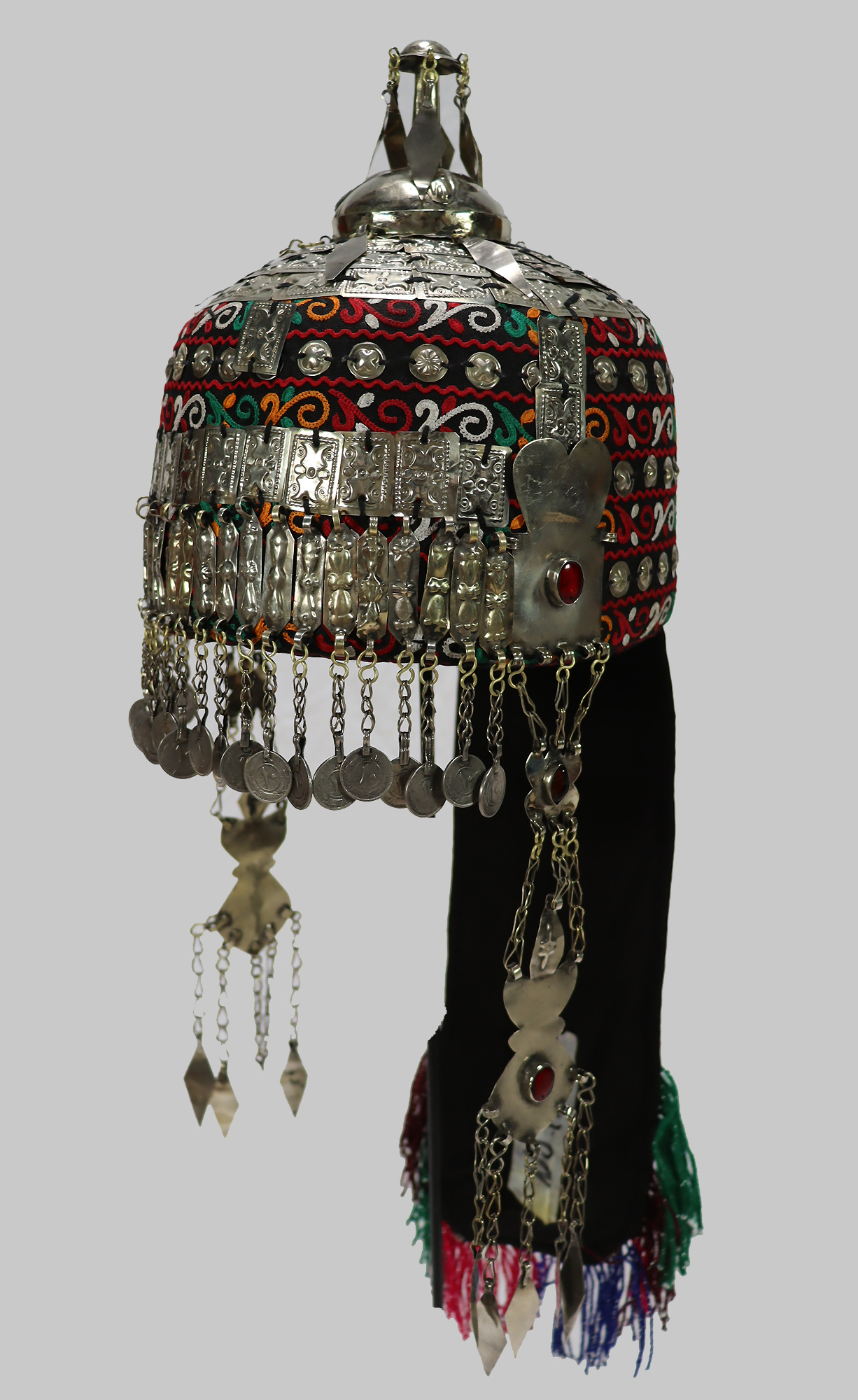Turkmen women,s wedding headdress Afghanistan   No:22/J