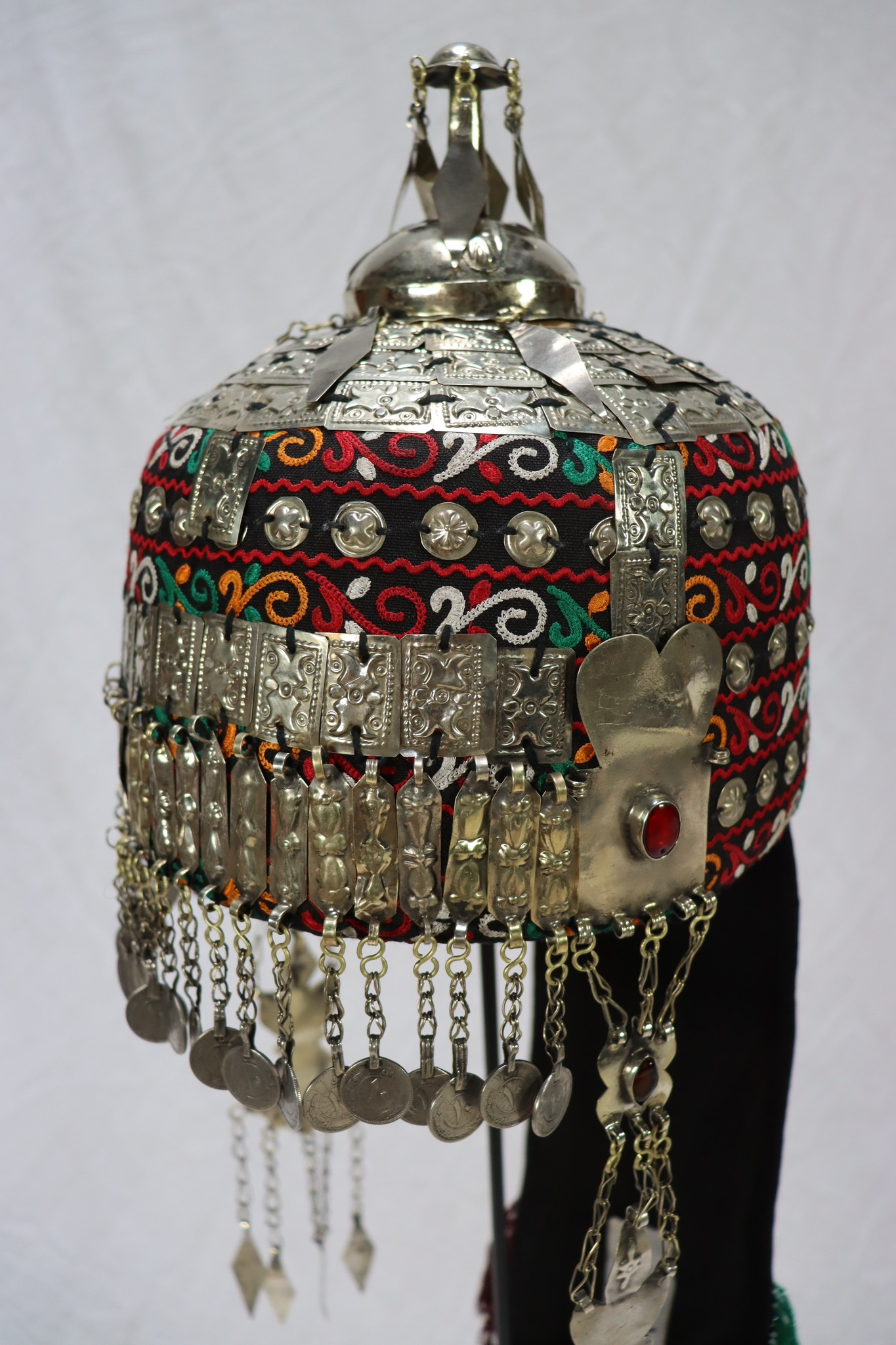 Turkmen women,s wedding headdress Afghanistan   No:22/J