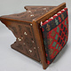 Antik orient Hocker Damaskus Syrien maurische Kunst bezug aus  Afghan kelim