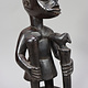 Vintage African Folk Art Statue Mother Fertility Carved Wood Sculpture Chokwe Figure Carving, Figure, Statue, Sculpture K2
