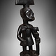 Vintage African Folk Art Statue Mother Fertility Carved Wood Sculpture Chokwe Figure Carving, Figure, Statue, Sculpture K2