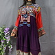 3 piece antique hand embroidered nomadic Kuchi Ethnic dress from Afghanistan No-B
