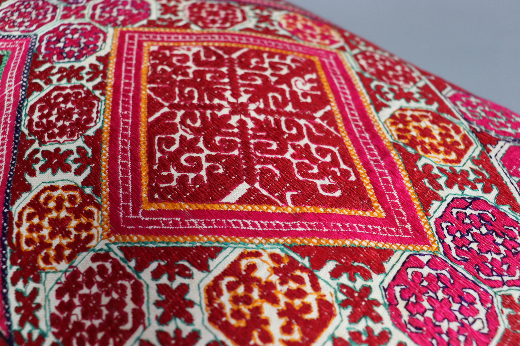 80x45 cmantique nomadic susani  cushion pillow  Swat Valley  pakistan No:13