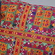 70x37 cm  antik nomaden sitzkissen bodenkissen suzani Kissen Sindh Pakistan  Nr-4