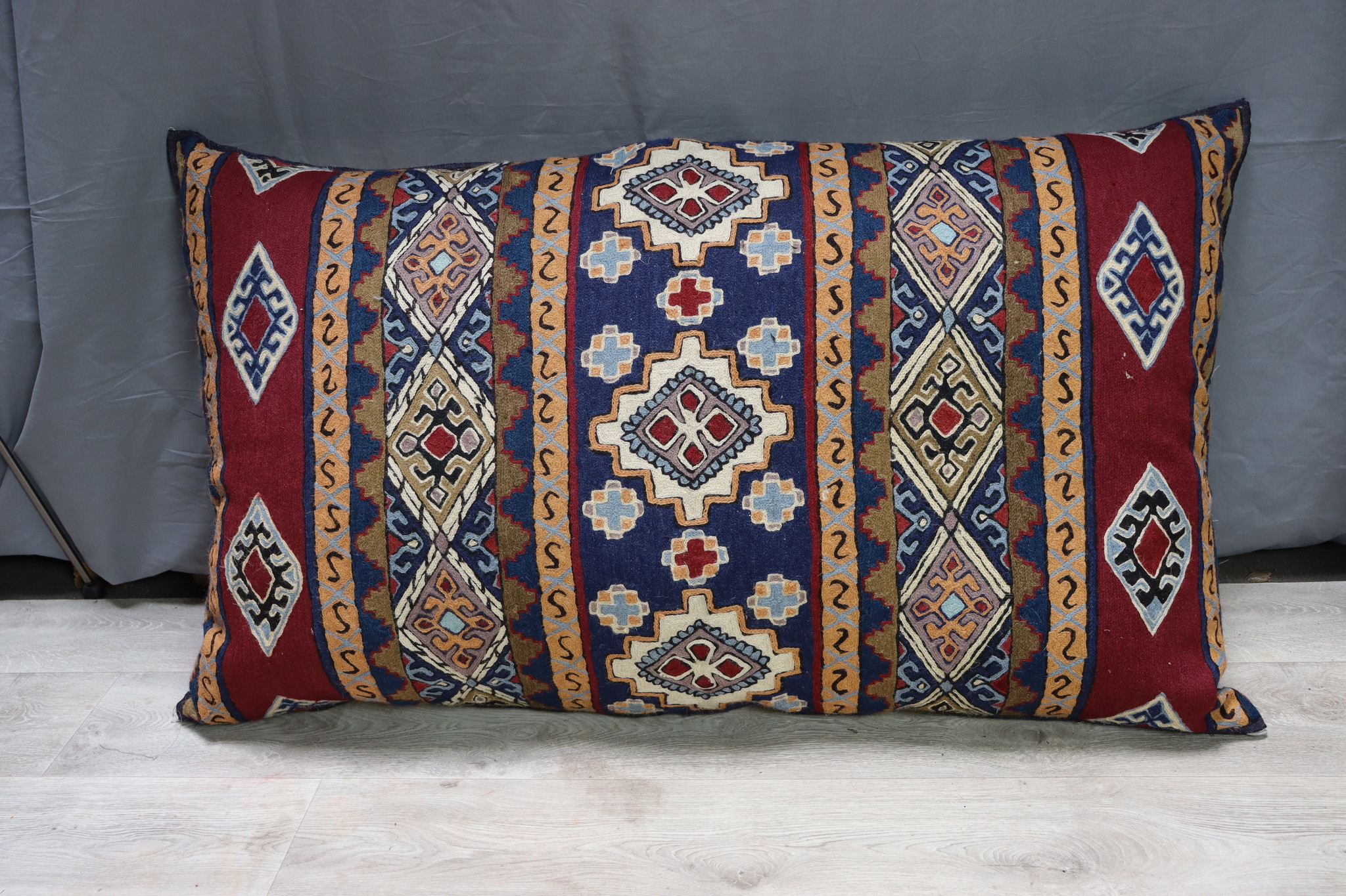 120x70 cm orient sitzkissen bodenkissen  sumakh Kashmir Kissen  Nr:L