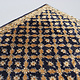 29.5"x24.8 " inch  super fine quality Beautiful and rare  old silk rug,  , late 20th Nr: blue