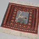 Oriental Hand Knotted  Afghan nomadic Beloch Wallrug  Rug   bird flamingo