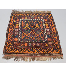 80x72 cm Antique  Nomadic Beloch  carpet rug