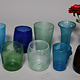 Glasvase Herat Afghanistan Hand-blown glassware 46-54