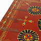 80x80 cm orient vintage hand painted  low tea table Coffee side Table from Afghanistan 22/E