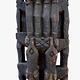 antique  orient solid hand-carved wooden Pillar column from Nuristan Afghanistan kohistan Pakistan  18/19 century  Exklusiv