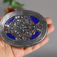 vintage Hand Crafted stunning Afghan Pillbox Box brass from Afghanistan No:IT64