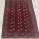 antique ersari hand-knotted  turkmen  bukhara  carpet. 22/1