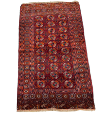 200x115 cm antik  turkmen  Bukhara  Teppich  22/5