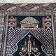 135 x 85 cm antique hand knotted islamic Beshir Turkmen Mosque prayer rug Saf tapestry wall hanging جائے نماز Jaye Namaz سجاجيد N0:22/722/7