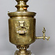 Antique Imperial Russian Tula charcoal Brass Samovar withe 28 medals stamp No:22/1