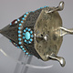 nickel silver box jewelry box casket Lidded Box / Bowl entree dishes Bowl Tureen With Lid  from Afghanistan pyramid 21/B