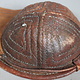 Antique Uzbek or Kyrgyz Cup Holder Leather Ethnographic