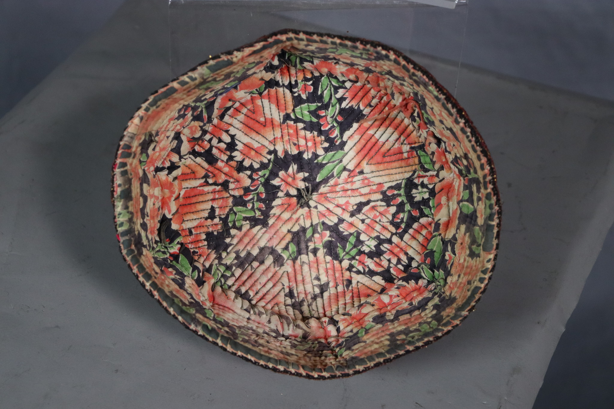 vintag hand embroidered  cap hat  from Afghanistn and Uzbekistan No:22/ 3