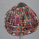 vintag hand embroidered  cap hat  from Afghanistn and Uzbekistan No:22/7
