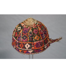 handbestickte Mütze aus Afghanistan  uzbekistan No:22/  14