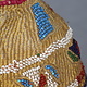 Antique Glass Beaded Hat hat cap from Afghanistn and Pakistan No:22/ 18