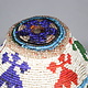 Antique Glass Beaded Hat hat cap from Afghanistn and Pakistan No:22/ 22