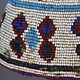 Antique Glass Beaded Hat hat cap from Afghanistn and Pakistan No:22/ 22