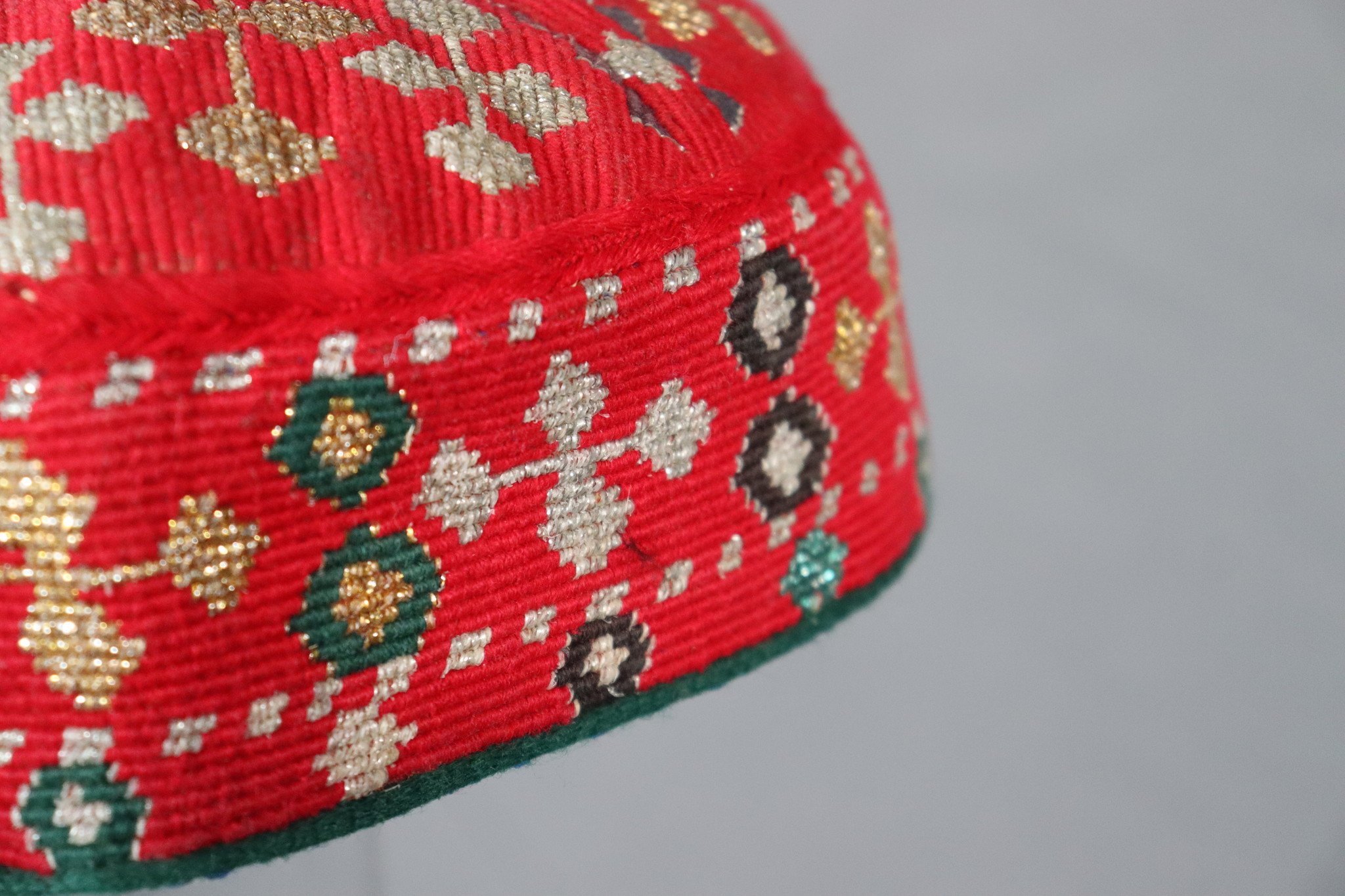 handbestickte Mütze aus Afghanistan  uzbekistan No:22/  23