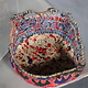 vintag hand embroidered  cap hat  from Afghanistn and Uzbekistan ((damaged)) No:22/30