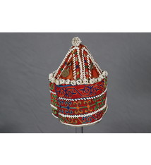 vintag hand embroidered baby cap child hat Kohistan Swat Valley vintage child tribal hat No:22/ 32