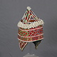 vintag hand embroidered baby cap  hat Kohistan Swat Valley vintage child tribal hat No:22/33