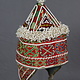 vintag hand embroidered baby cap  hat Kohistan Swat Valley vintage child tribal hat No:22/33